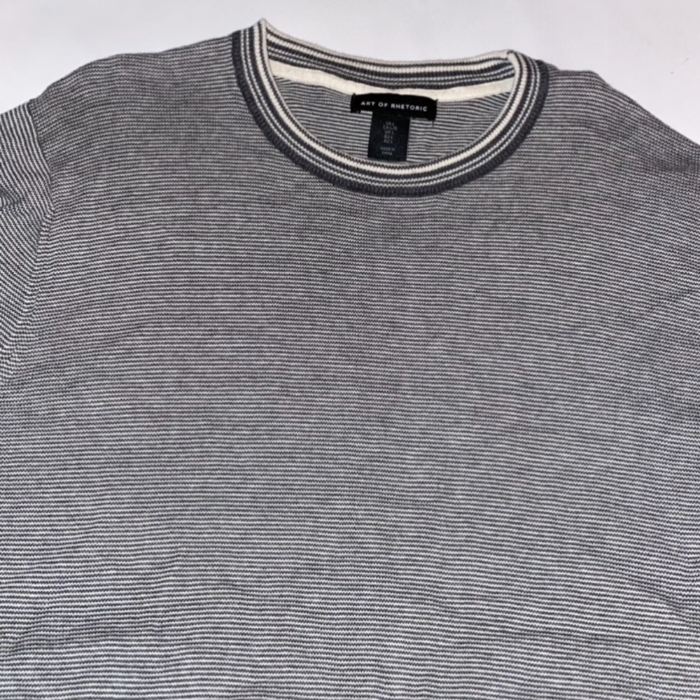 Art of Rhetoric Striped Crewneck Sweater - Picture 5 of 9